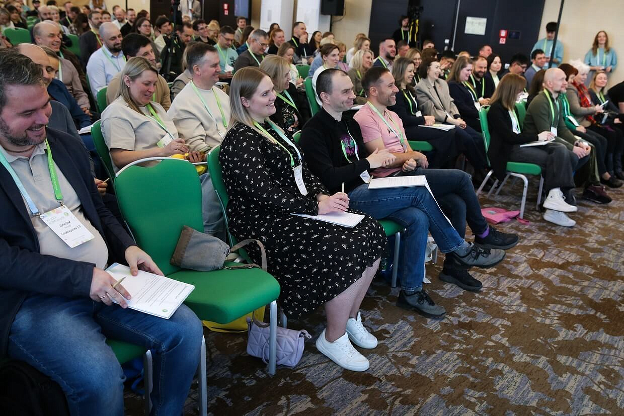 Москва. На конференции ЖИВАЯ КОМПАНИЯ. Февраль 2026